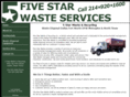 5starwaste.com
