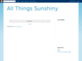 allthingssunshiny.com
