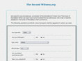 thesecondwitness.org
