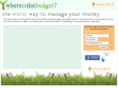 wheresthebudget.com