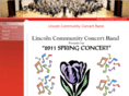 lincolncommunityconcertband.org