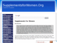 supplementsforwomen.org