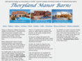 thorplandmanorbarns.co.uk