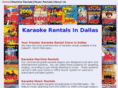 karaokerentalsindallas.com