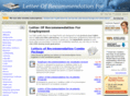 letterofrecommendationforemployment.com