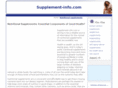 supplement-info.com
