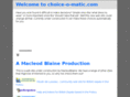 choice-o-matic.com
