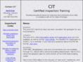 certifiedinspectorstraining.com