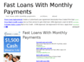 fastloanswithmonthlypayments.com
