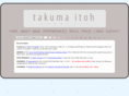 takumaitoh.com