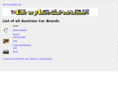 listofaustriancars.com