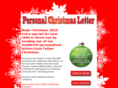 personalchristmasletters.co.uk