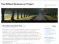 williamnickersonjrproject.com