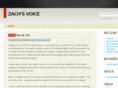 zachsvoice.com