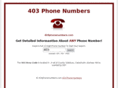 403phonenumbers.com