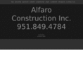 alfaroconstructions.com