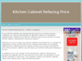 kitchencabinetrefacingprice.com