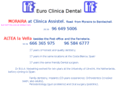 euroclinicadental.net
