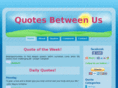 quotesbetweenus.com