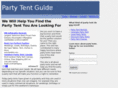 partytentguide.com
