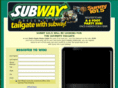 tailgatewithsubway.com