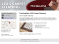 leoscleancarpets.com