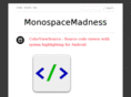 monospacemadness.com