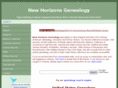 newhorizonsgenealogicalservices.com