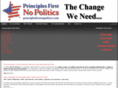 principlesfirstnopolitics.com