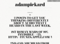 adampickard.com