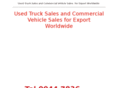 exportvehiclesales.com