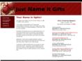 justnameitgifts.com