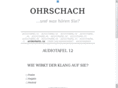 ohrschach.com