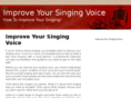 improveyoursingingvoice.com