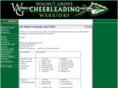 wgwarriorscheerleading.com