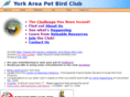 yorkareapetbirdclub.com