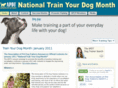 trainyourdogmonth.com