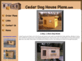 cedardoghouseplans.com