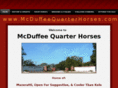 mcduffeequarterhorses.com