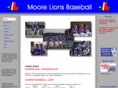 moorelionsbaseball.com