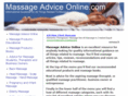 massageadviceonline.com