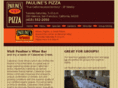 paulinespizza.com
