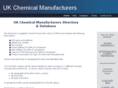 ukchemicalmanufacturers.co.uk