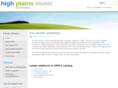 highplainsmusic.com