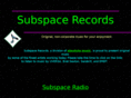 subspacerecords.com