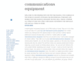communications-equipment.com