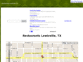 restaurantslewisvilletx.com