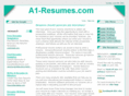 a1-resumes.com