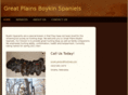 greatplainsboykinspaniels.com