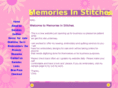 memoriesinstitches.com